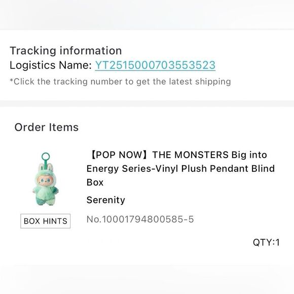 AUTHENTIC LABUBU SERENITY Big into Energy Series Plush Pendant Blind Box NWT - Picture 4 of 11